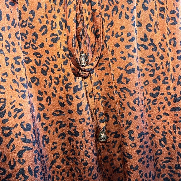 Heartloom Bronze Grant Cheetah Print Jumpsuit - Picture 8 of 12